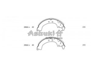 ASHUKI D084-02 stabdžių trinkelių komplektas 
 Techninės priežiūros dalys -> Papildomas remontas
04495-14010, 04495-20050, 04495-27041