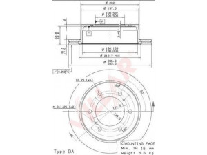VILLAR 628.1035 stabdžių diskas 
 Stabdžių sistema -> Diskinis stabdys -> Stabdžių diskas
4320632G00, 4320632G01