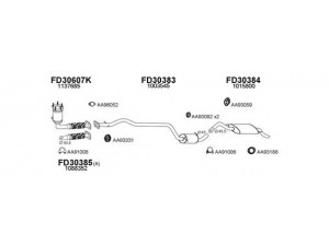 VENEPORTE 300068 išmetimo sistema 
 Išmetimo sistema -> Išmetimo sistema, visa