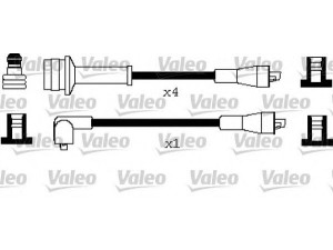 VALEO 346398 uždegimo laido komplektas 
 Kibirkšties / kaitinamasis uždegimas -> Uždegimo laidai/jungtys
90919-21070, 90919-21166, 90919-21259