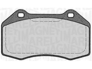 MAGNETI MARELLI 363916060590 stabdžių trinkelių rinkinys, diskinis stabdys 
 Techninės priežiūros dalys -> Papildomas remontas
410603303R, 7701208218