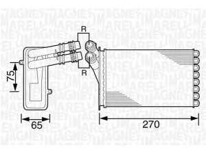 MAGNETI MARELLI 350218224000 šilumokaitis, salono šildymas 
 Šildymas / vėdinimas -> Šilumokaitis
1J1819031A, 1J1819031B, 1J1819031A