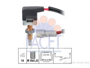 FACET 7.1167 jungiklis, sankabos valdiklis 
 Komforto sistemos -> Važiavimo režimo programinis reguliatorius
93840-23900, 93840-24000, 93840-24100