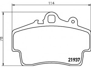 HELLA 8DB 355 018-471 stabdžių trinkelių rinkinys, diskinis stabdys 
 Techninės priežiūros dalys -> Papildomas remontas
98635139311, 98635193911, 98635193913