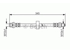 BOSCH 1 987 481 168 stabdžių žarnelė 
 Stabdžių sistema -> Stabdžių žarnelės
1473214, 2T14 2282-CA, 4510813