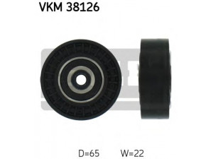 SKF VKM 38126 kreipiantysis skriemulys, V formos rumbuotas diržas 
 Diržinė pavara -> V formos rumbuotas diržas/komplektas -> Laisvasis/kreipiamasis skriemulys
668 202 07 19, 668 202 11 19