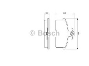 BOSCH 0 986 424 274 stabdžių trinkelių rinkinys, diskinis stabdys 
 Techninės priežiūros dalys -> Papildomas remontas
500028834, SE141165081C, 00000 A00906