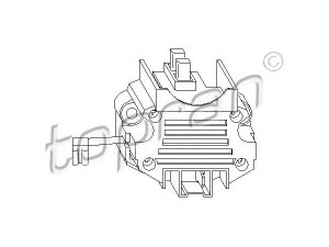 TOPRAN 721 911 reguliatorius, kintamosios srovės generatorius 
 Elektros įranga -> Kint. sr. generatorius/dalys -> Reguliatorius
5761 67, 5761 67