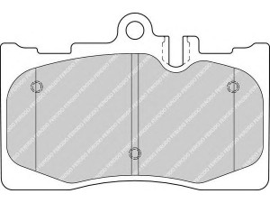 FERODO FDB1688 stabdžių trinkelių rinkinys, diskinis stabdys 
 Techninės priežiūros dalys -> Papildomas remontas
0446550170, 0446550180, 0446550190