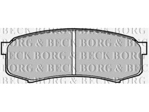 BORG & BECK BBP1514 stabdžių trinkelių rinkinys, diskinis stabdys 
 Techninės priežiūros dalys -> Papildomas remontas
46 05A 458, 4605A389, 4605A458