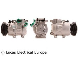 LUCAS ELECTRICAL ACP813 kompresorius, oro kondicionierius 
 Oro kondicionavimas -> Kompresorius/dalys
97701-2H000, 97701-2H040