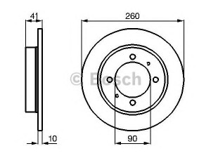 BOSCH 0 986 478 898 stabdžių diskas 
 Stabdžių sistema -> Diskinis stabdys -> Stabdžių diskas
MB699288, MR249356, MR249358, MR913846