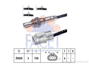 FACET 10.7553 lambda jutiklis 
 Išmetimo sistema -> Jutiklis/zondas
22690-40U10, 22690-40U15, 22690-82F00