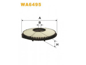 WIX FILTERS WA6495 oro filtras 
 Techninės priežiūros dalys -> Techninės priežiūros intervalai
PW510200E, MD620508, MD623173, XD620508