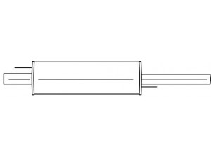 AKS DASIS SG60472 vidurinis duslintuvas