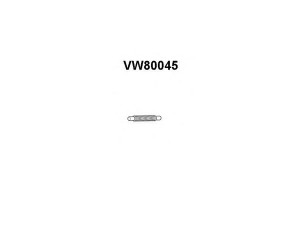 VENEPORTE VW80045 lankstus vamzdis, išmetimo sistema 
 Išmetimo sistema -> Išmetimo vamzdžiai
055253177A, 055253177C, 871253177