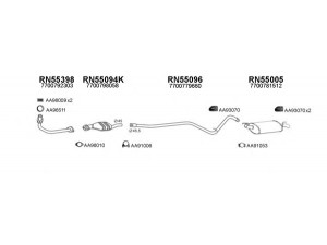 VENEPORTE 550465 išmetimo sistema