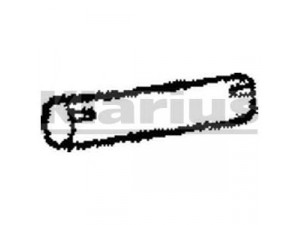 KLARIUS 460067 vamzdžių sujungimas, išmetimo sistema
191253141A, 191253141A