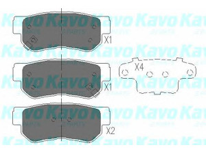 KAVO PARTS KBP-3005 stabdžių trinkelių rinkinys, diskinis stabdys 
 Techninės priežiūros dalys -> Papildomas remontas
074602, 582153A000, 5830217A00