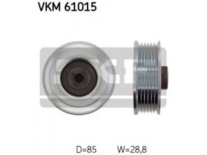 SKF VKM 61015 kreipiantysis skriemulys, V formos rumbuotas diržas 
 Diržinė pavara -> V formos rumbuotas diržas/komplektas -> Laisvasis/kreipiamasis skriemulys
13570-22010