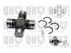 QUINTON HAZELL QL502 universali jungtis, diferencialinė krumplinė pavara 
 Ašies pavara -> Diferencialas
04371-25010, 04371-30010, 04371-30011