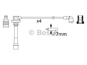 BOSCH 0 986 357 147 uždegimo laido komplektas 
 Kibirkšties / kaitinamasis uždegimas -> Uždegimo laidai/jungtys
MD009141, MD183124, MD193015, MD198216