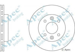 APEC braking DSK199 stabdžių diskas 
 Stabdžių sistema -> Diskinis stabdys -> Stabdžių diskas
4020600QAJ, 7700756572, 7701204286