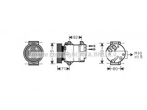 PRASCO RTK441 kompresorius, oro kondicionierius 
 Oro kondicionavimas -> Kompresorius/dalys
2763000Q1E, 2763000Q2M, 92600BN701