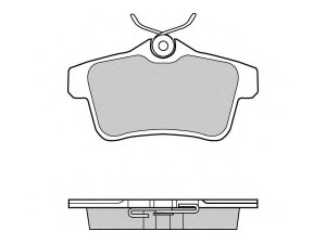 E.T.F. 12-1387 stabdžių trinkelių rinkinys, diskinis stabdys 
 Techninės priežiūros dalys -> Papildomas remontas
425435, 425444, 425446