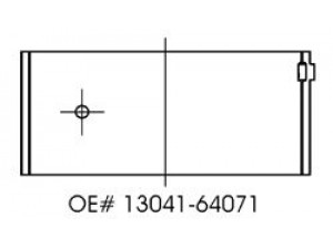 KOLBENSCHMIDT CB-1448A STD guoliai dideliu galu 
 Dviratė transporto priemonės -> Variklis -> Alkūninio veleno pavara -> Švaistiklio surinkimas
13041-64071, 13041-64071