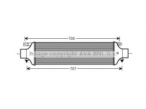 AVA QUALITY COOLING FTA4364 tarpinis suslėgto oro aušintuvas, kompresorius 
 Variklis -> Oro tiekimas -> Įkrovos agregatas (turbo/superįkrova) -> Tarpinis suslėgto oro aušintuvas
51808365