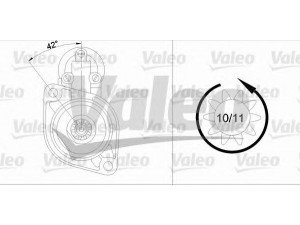 VALEO 436050 starteris 
 Elektros įranga -> Starterio sistema -> Starteris
02A911023B, 02A911023BX, 02A911023J