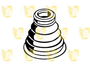 UNIGOM 300047C gofruotoji membrana, kardaninis velenas 
 Ratų pavara -> Gofruotoji membrana