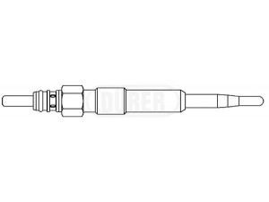 DÜRER DG82097 kaitinimo žvakė 
 Kibirkšties / kaitinamasis uždegimas -> Kaitinimo kaištis
N 105 916 02, N 105 916 03