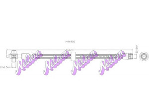 Brovex-Nelson H4490Q stabdžių žarnelė 
 Stabdžių sistema -> Stabdžių žarnelės
1J0611701, 1J0611701, 1J0611701L