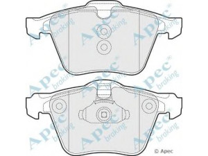 APEC braking PAD1494 stabdžių trinkelių rinkinys, diskinis stabdys 
 Techninės priežiūros dalys -> Papildomas remontas
1405511, 1423389, 1431178, 6G9N2K021CA