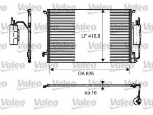 VALEO 818175 kondensatorius, oro kondicionierius 
 Oro kondicionavimas -> Kondensatorius
12804660, 12804660