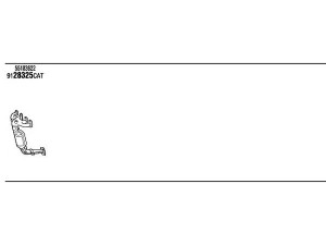 FONOS LNH17451 išmetimo sistema 
 Išmetimo sistema -> Išmetimo sistema, visa