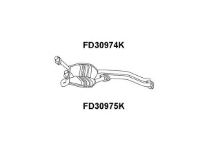 VENEPORTE FD30974K katalizatoriaus keitiklis
3955375