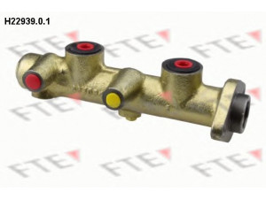 FTE H22939.0.1 pagrindinis cilindras, stabdžiai 
 Stabdžių sistema -> Pagrindinis stabdžių cilindras
6083866, 80VB2A032AA