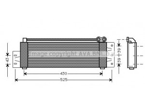 AVA QUALITY COOLING RT3207 alyvos aušintuvas, variklio alyva 
 Aušinimo sistema -> Radiatorius/alyvos aušintuvas -> Alyvos aušintuvas
7701041956