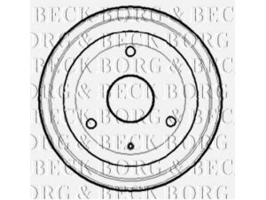 BORG & BECK BBR7073 stabdžių būgnas 
 Stabdžių sistema -> Būgninis stabdys -> Stabdžių būgnas
95600003