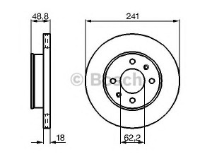 BOSCH 0 986 479 286 stabdžių diskas 
 Dviratė transporto priemonės -> Stabdžių sistema -> Stabdžių diskai / priedai
51712 07000, 51712 0X500, 51712 07000