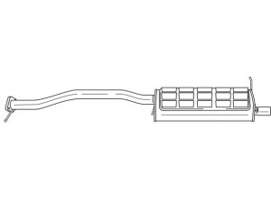 AKS DASIS SG74402 vidurinis duslintuvas