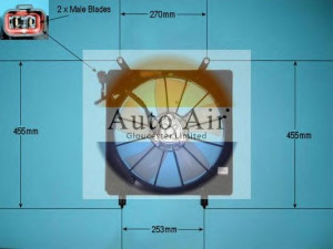 AUTO AIR GLOUCESTER 05-1139 elektrovariklis, raditoriaus ventiliatorius 
 Aušinimo sistema -> Radiatoriaus ventiliatorius
19015PNLG01, 19020PNLG01, 19030PNA003