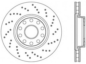 OPEN PARTS BDRS1233.25 stabdžių diskas 
 Dviratė transporto priemonės -> Stabdžių sistema -> Stabdžių diskai / priedai
0046449390, 0060814639, 46449390