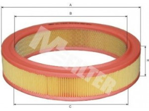 MFILTER A 123 oro filtras 
 Techninės priežiūros dalys -> Techninės priežiūros intervalai
5001 102, 5004 885, 5011 876, 5012 631
