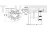 TREVI AUTOMOTIVE WB2175 rato guolio komplektas 
 Ašies montavimas/vairavimo mechanizmas/ratai -> Rato stebulė/montavimas -> Rato guolis
4245042020, 4245042030, 4245044040