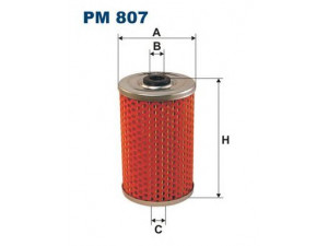 FILTRON PM807 kuro filtras
548257, 7965458, 7984299, 548257