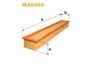 WIX FILTERS WA6680 oro filtras 
 Techninės priežiūros dalys -> Techninės priežiūros intervalai
1110940304